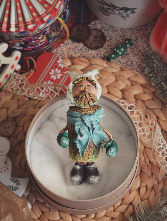 Ёлочная игрушка "Старичок-лесовичок"