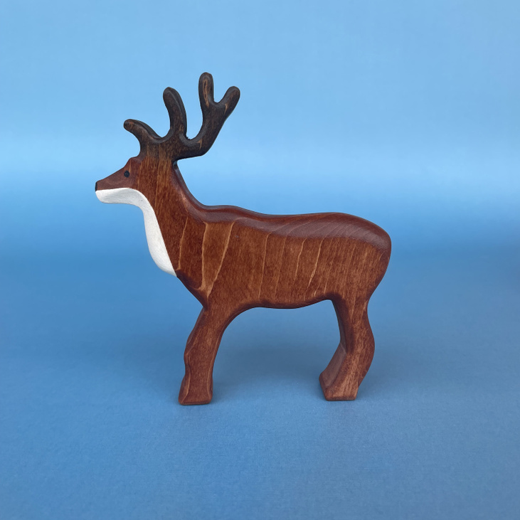 Деревянные фигурки лесных животных