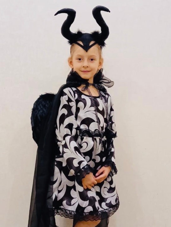 Карнавальный костюм "Малифисента" 5.5-7 лет