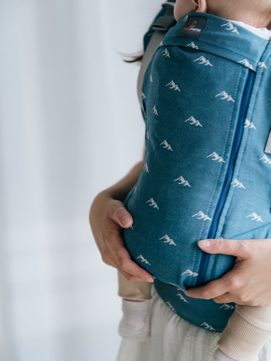 Эрго-рюкзак с рождения "Светоч", расцветка Саяны