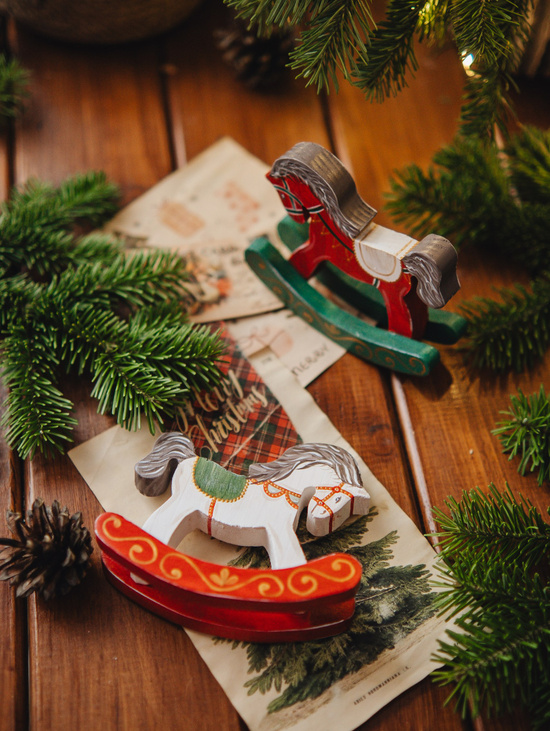 Ёлочная игрушка "Лошадка"