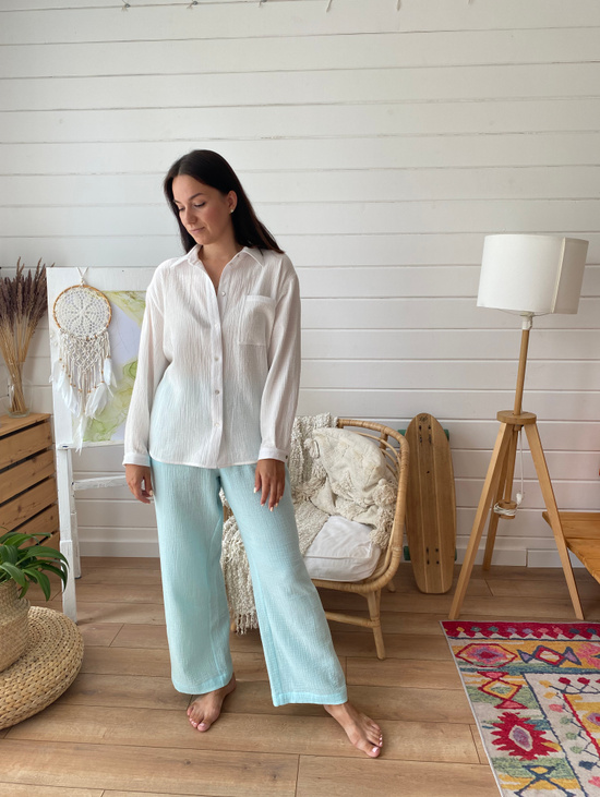 Брюки из муслина