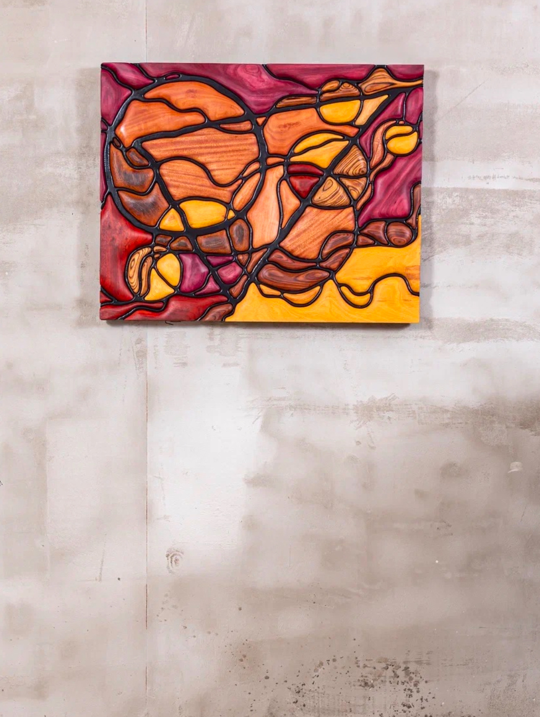 Панно «Геометрия случайностей» - фотография товара