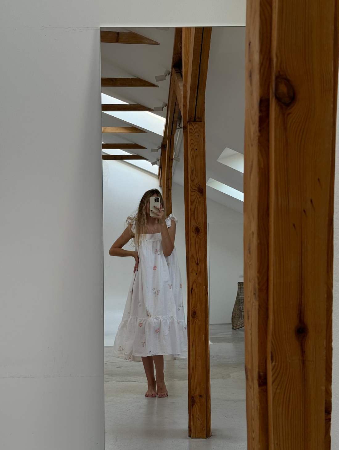 Возлушное платье-сорочка - фотография товара