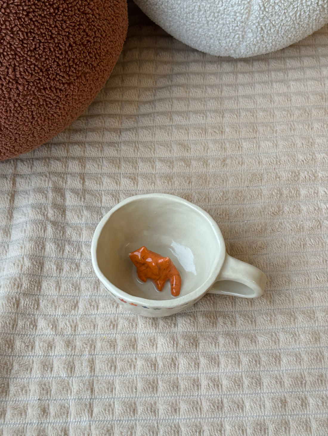 Кружка "Рыжий котик" - фотография товара