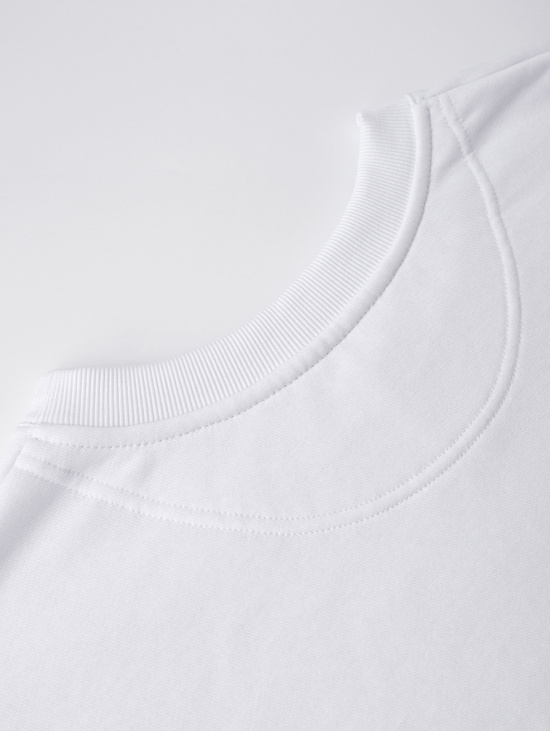 Свитшот SWEATSHIRT LONG SLEEVE NAME WHITE