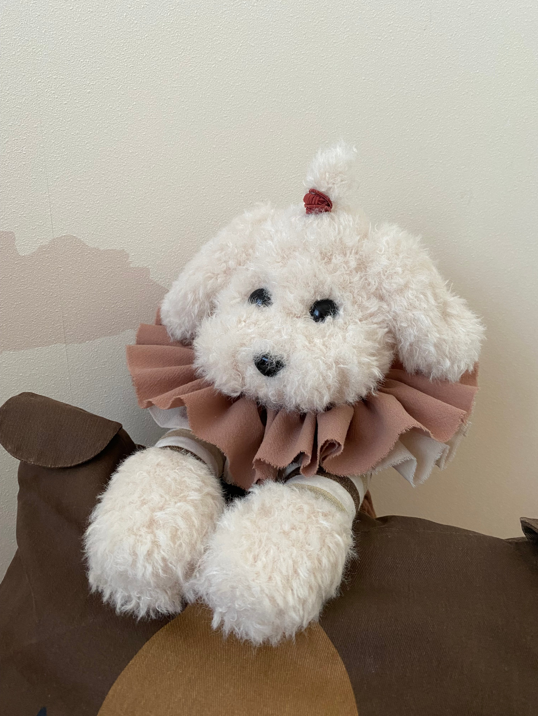 Мягкая игрушка "Собака мальтипу" - фотография товара