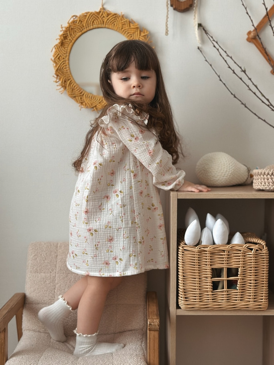 Платье "Амели" из муслина