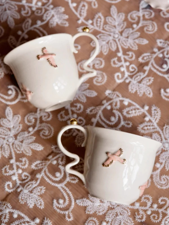Чашка "С птичками"