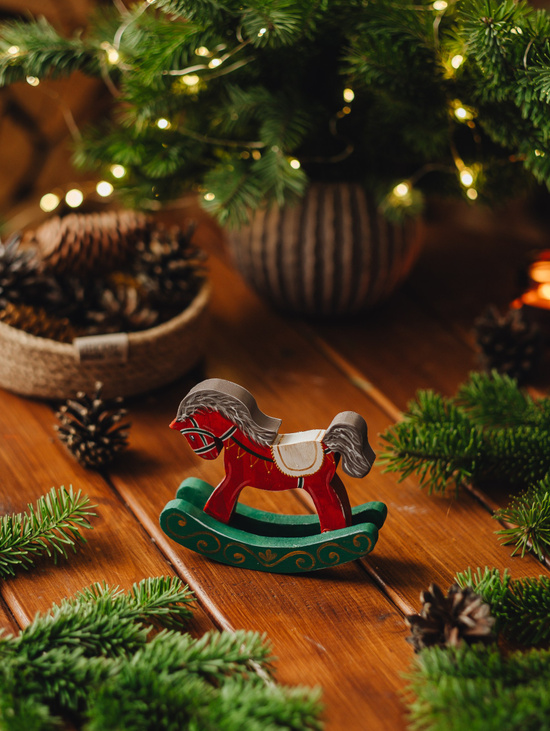 Ёлочная игрушка "Лошадка"