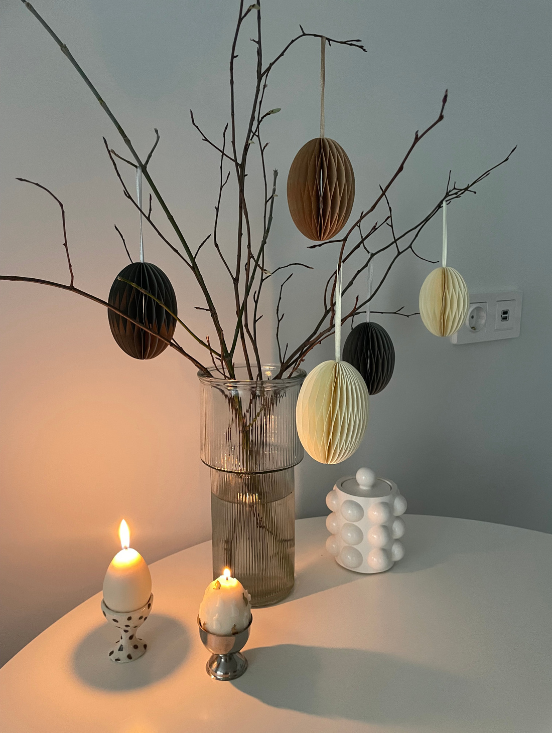 Свеча "BUBBLES" - фотография товара