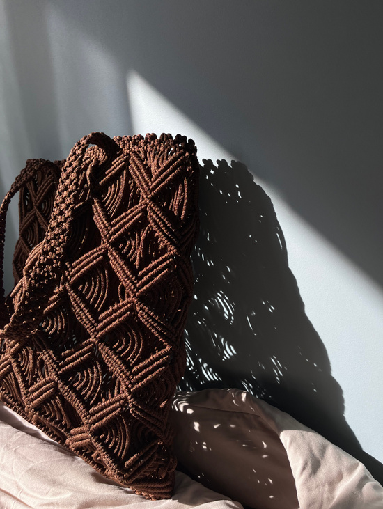 Плетеная макраме сумка “CAIRO BAG”