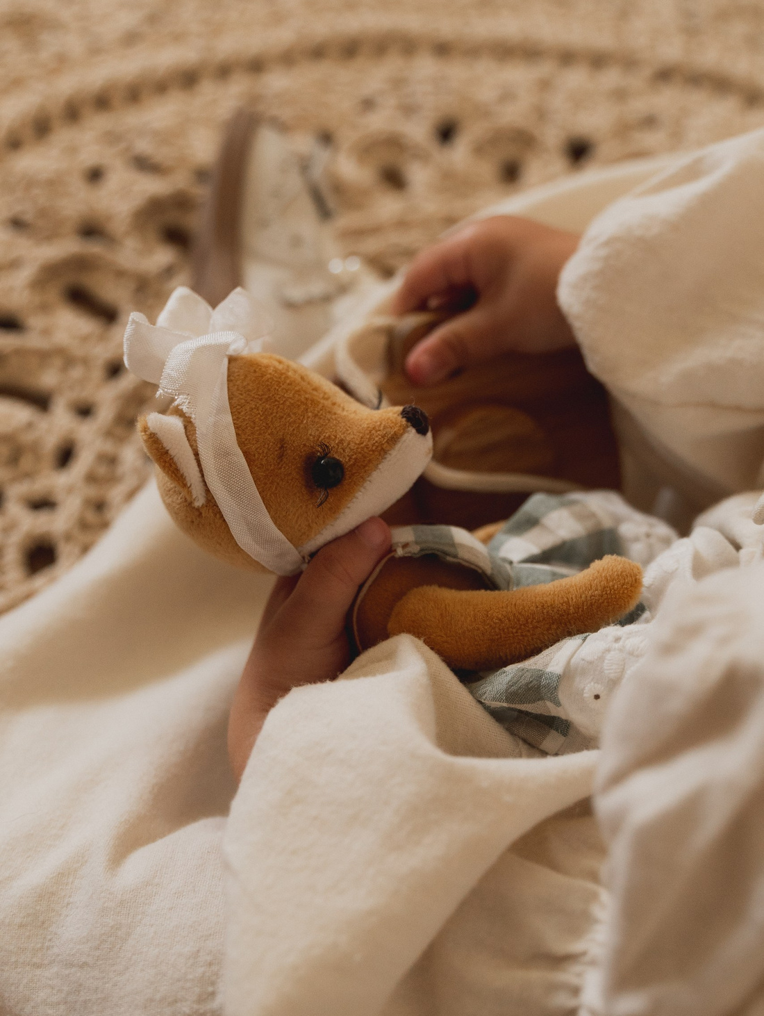 Игрушка "Лисичка в Платье" - фотография товара