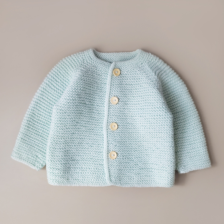 Кофта вязаная для малышей кардиган