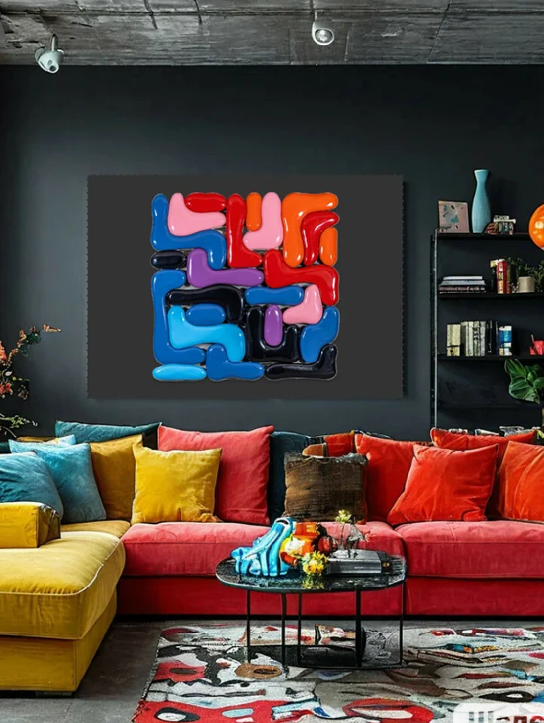 Панно «Абстракция N1» - фотография товара