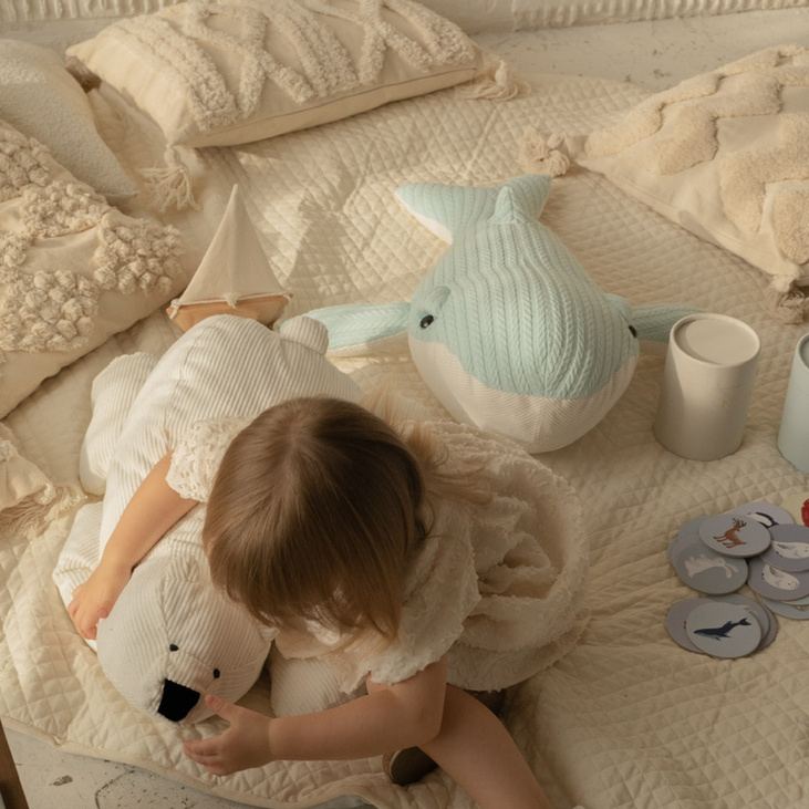 Мягкая игрушка Голубой кит