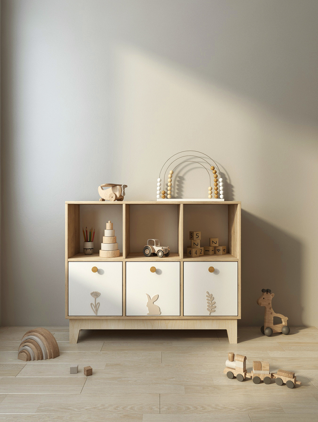 Стеллаж Миди Вуд - фотография товара