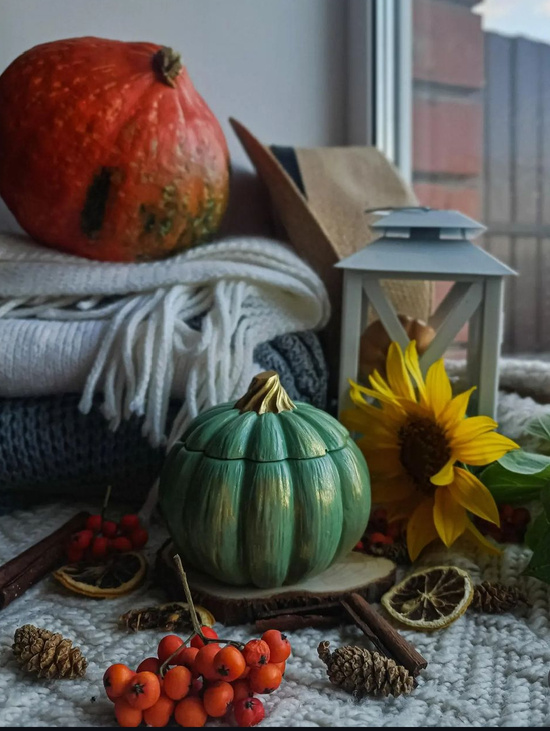 Свеча "Тыква"