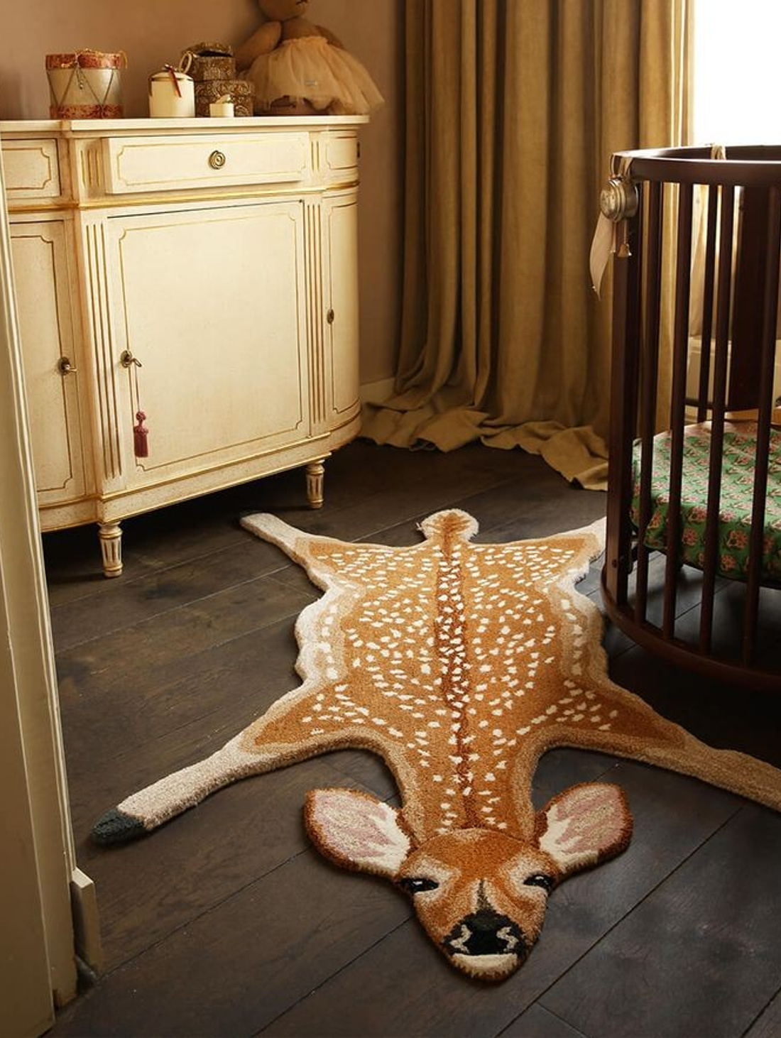 Тафтинговый ковёр "Шкура Не убитого оленя" - фотография товара