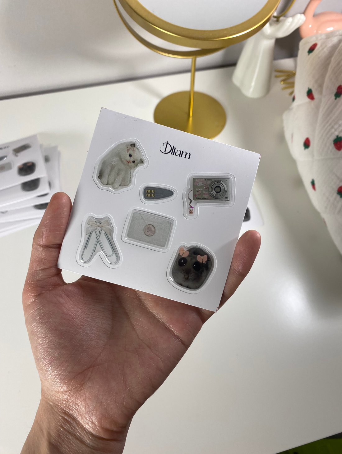 3d стикеры на телефон - фотография товара