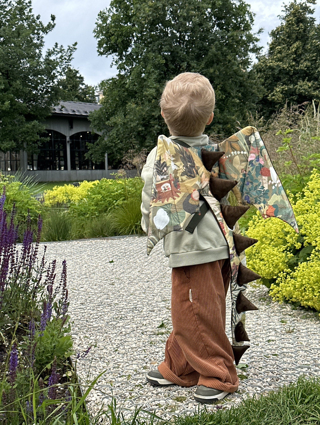 Игровые крылья "Лесной дракон" - фотография товара