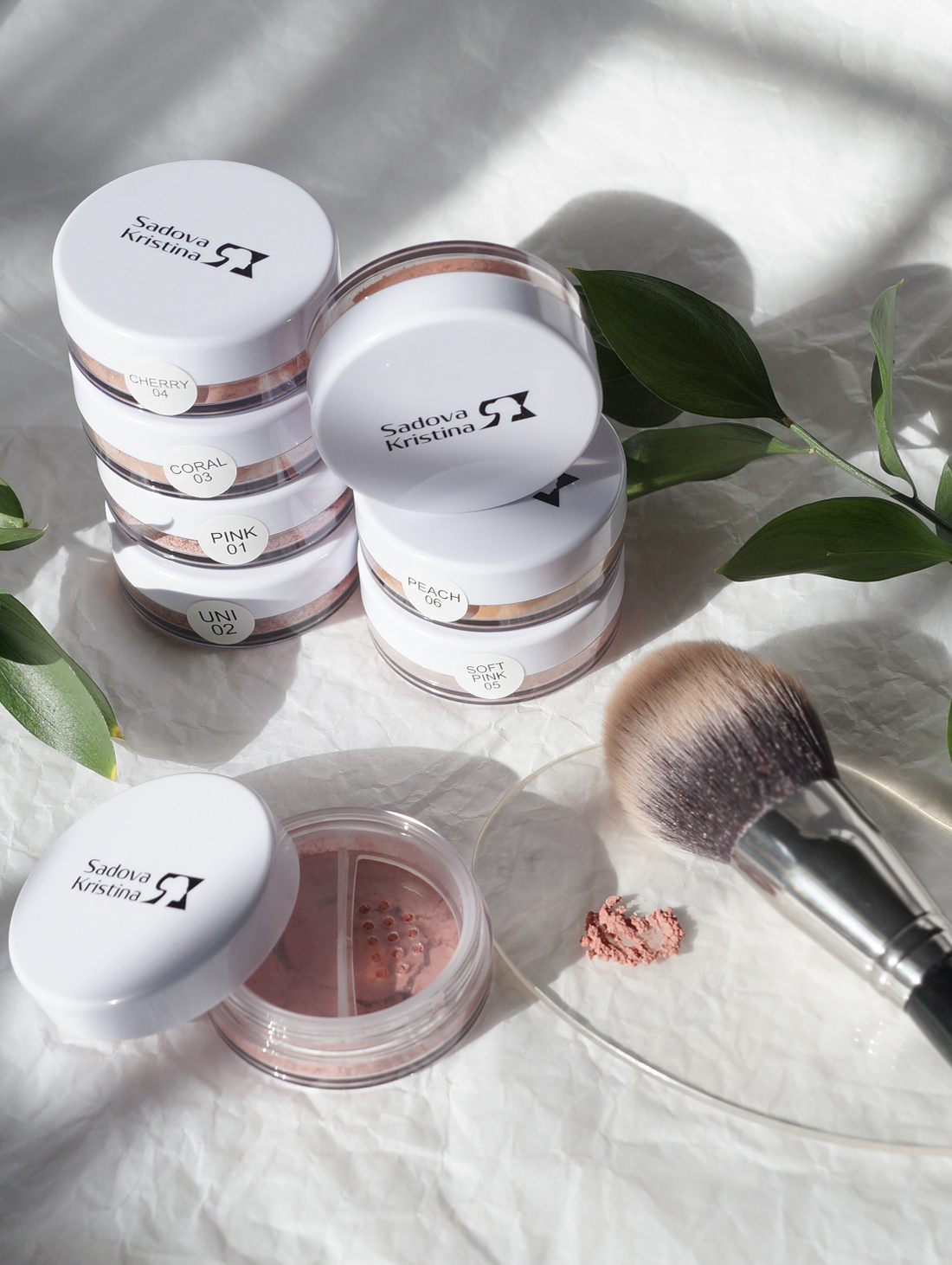 Минеральные румяна для лица, SPF 20 - фотография товара