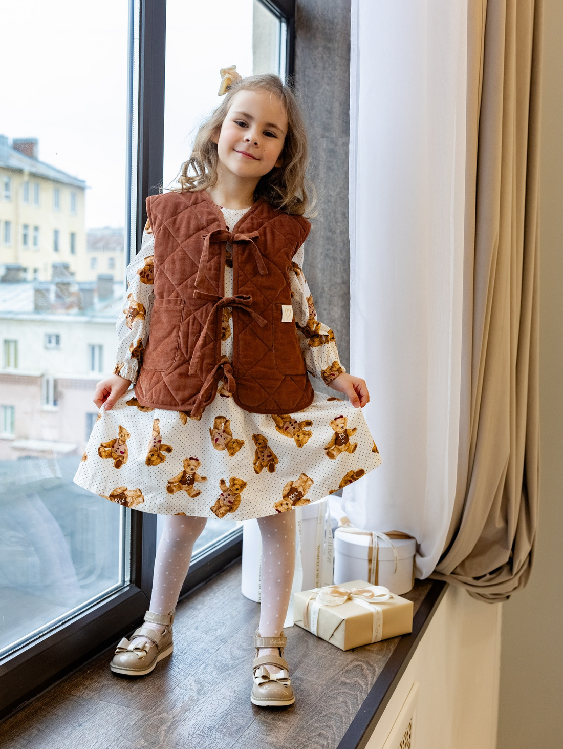 Жилет двухсторонний стёганый - фотография товара