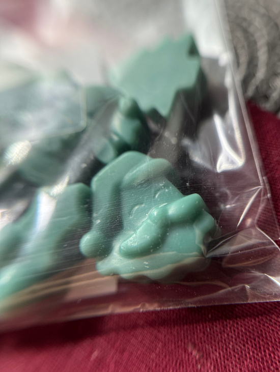Ароматические фигурки «Wax melts» с ароматом «Морозный можжевельник»
