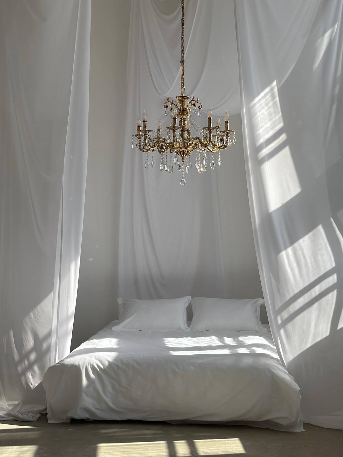 Комплект постельного белья "Белоснежный" - фотография товара