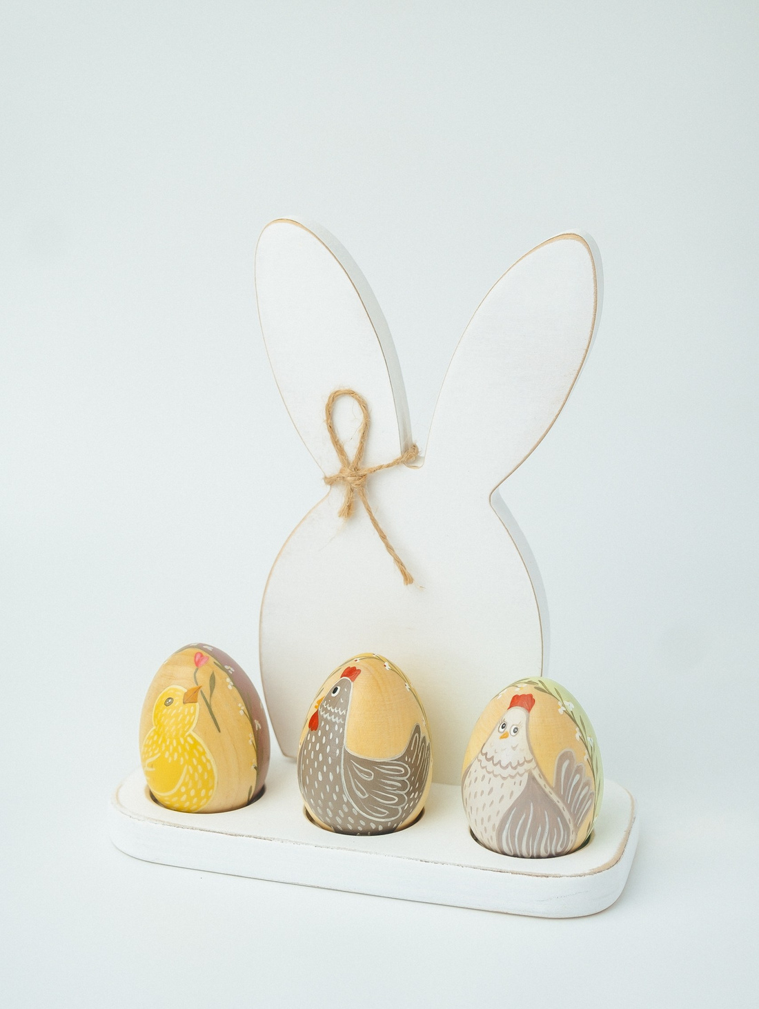 Интерьерный набор пасхальный "Курочки" - фотография товара
