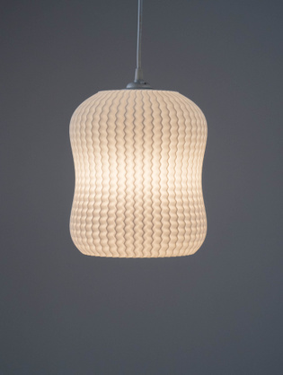 Подвесной светильник Арахис Mana Fabric X Splice Arch белый