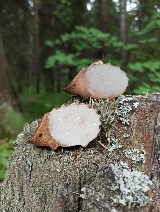 Елочная игрушка "Ежик Фима"