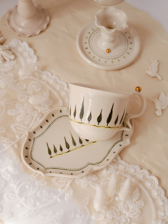 Чашка "Кипарис"