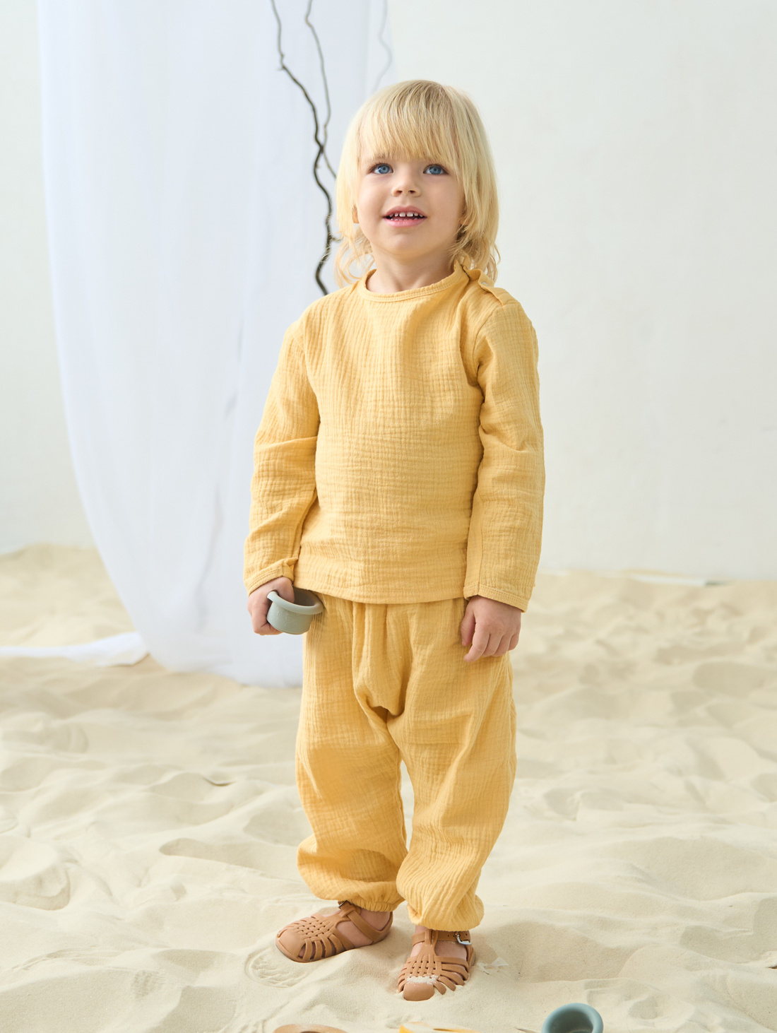 Рубашка и брюки "Солнечный зайчик" - фотография товара