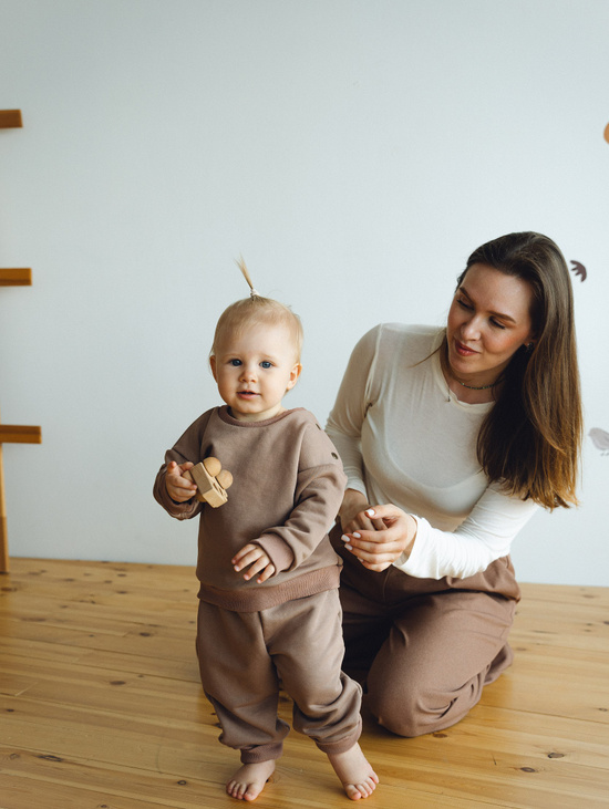 Штанишки Comfort Cocoa из футера
