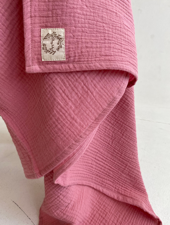 Муслиновая пеленка "Ягодный"