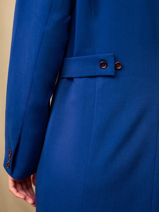 Жакет удлинённый (лазурь)