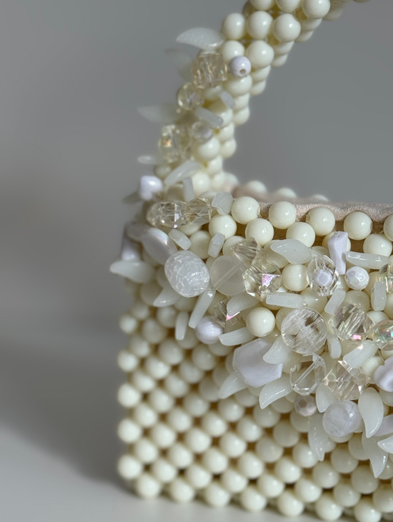 Сумка из бусин ручной работы