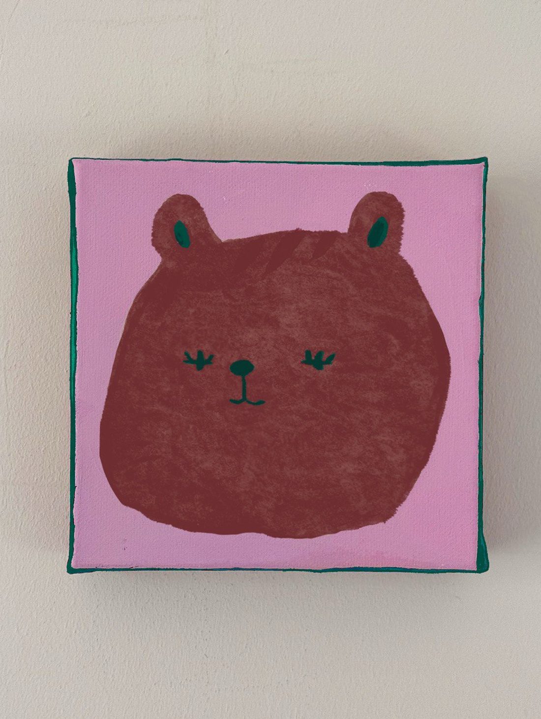 Картина в детскую "Мишка" - фотография товара