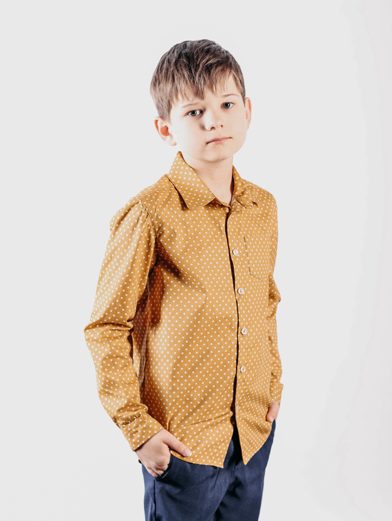 Рубашка для мальчика "Звезды"