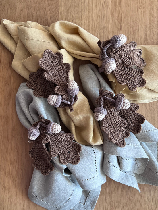 Кольца для салфеток «Дуб»