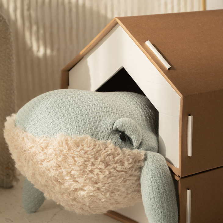 Мягкая игрушка Голубой кит