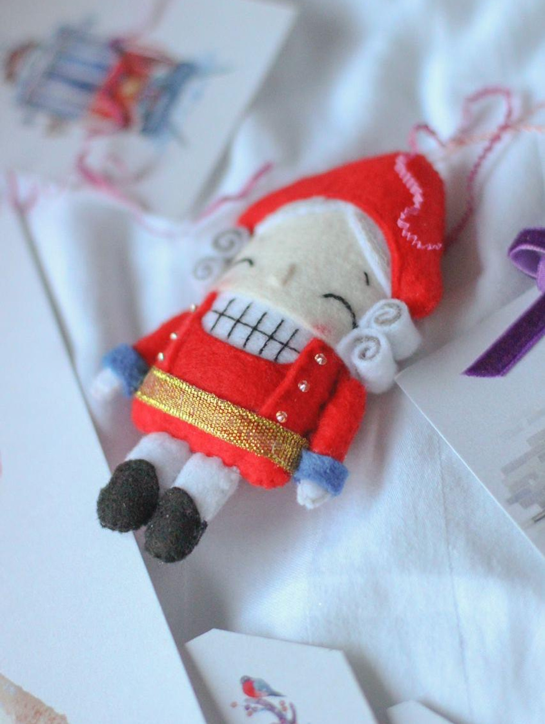 Елочная игрушка "Щелкунчик" - фотография товара