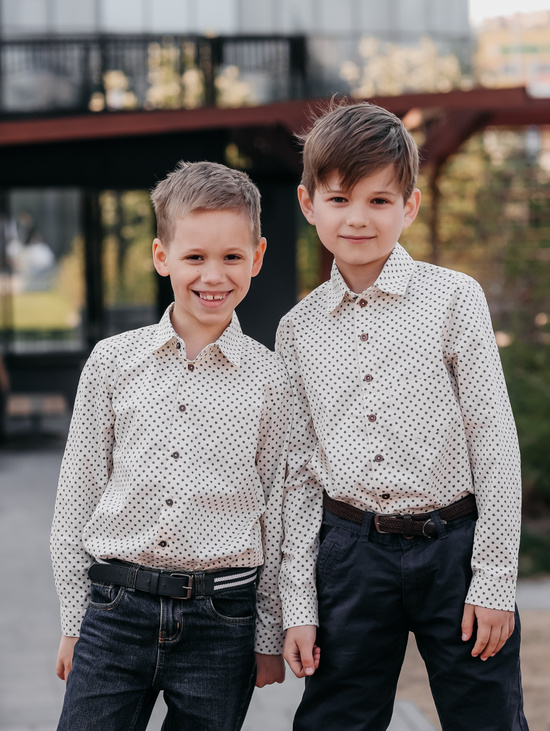 Рубашка для мальчика "Звезды"