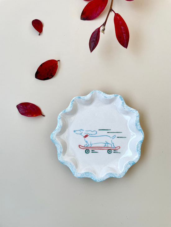 Блюдце для колец «Дерзкий скейтер»