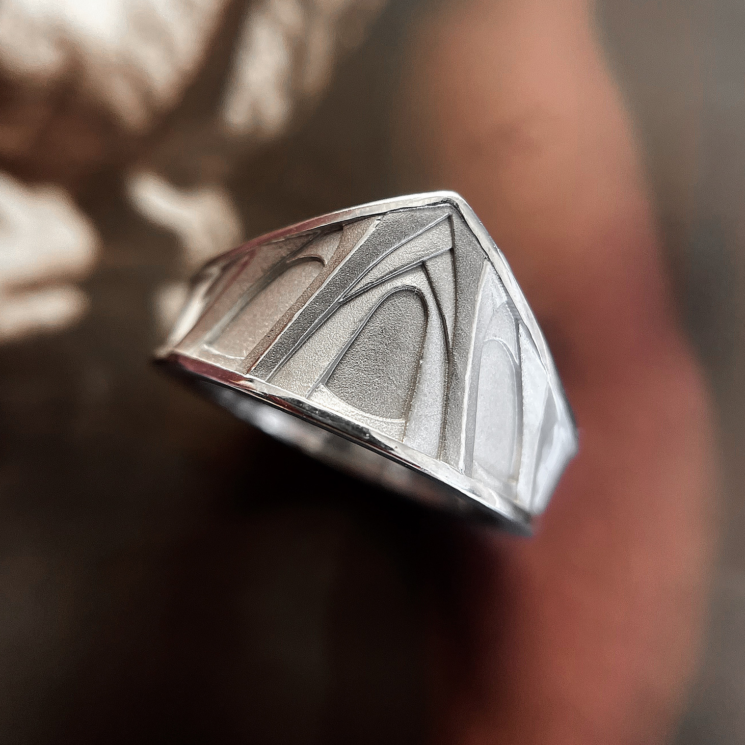 Серебряное кольцо SAGRADA FAMILIA - фотография товара