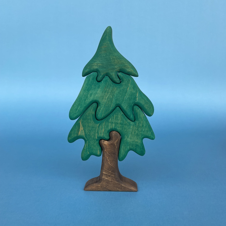 Деревянные фигурки лесных животных