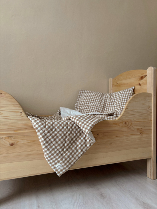 Set Newborn «Клетка беж»