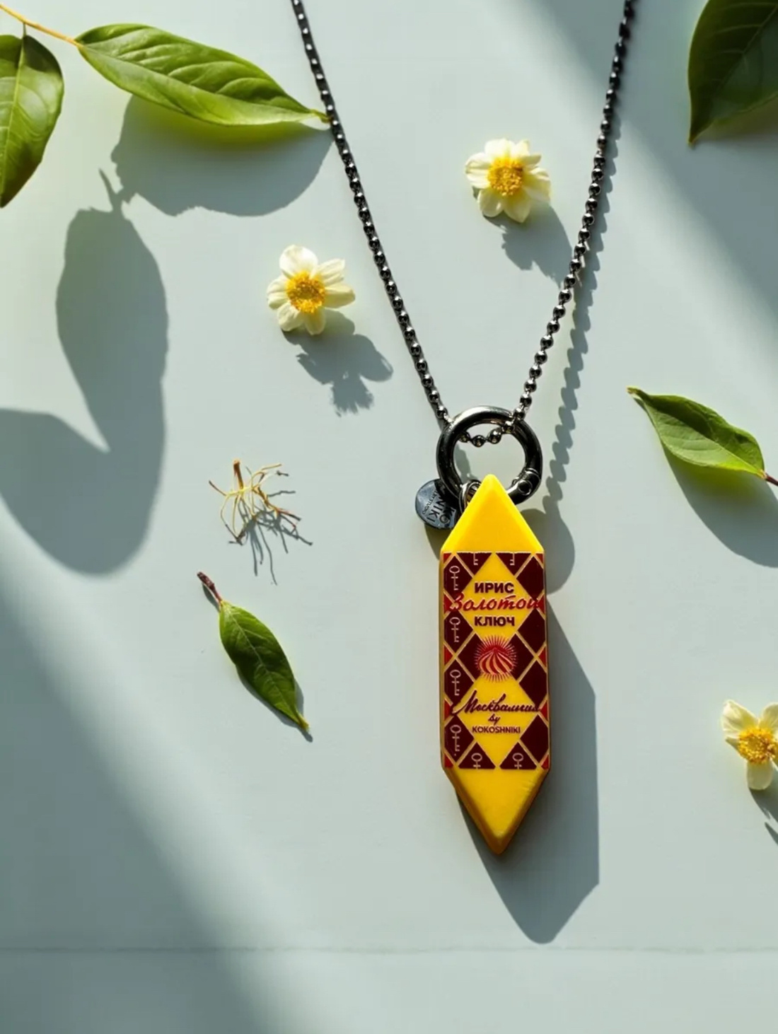 Колье «Ирис Золотой ключ» - фотография товара