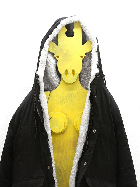 Арт-вешалка "Крошка" голова Жираф